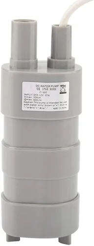Miniatura 7 de Joyzan Bomba de agua micro sumergible, mini bomba de agua DC 12V 600L/H Elevación de alto flujo 5M Pequeño ultra silencioso bajo ruido enchufe