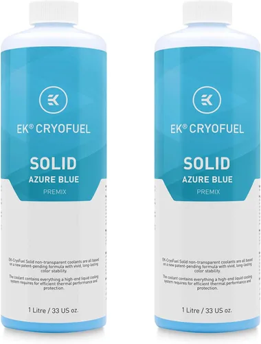 Miniatura 7 de EK WB EK-CryoFuel Solid Premix - Refrigerante para PC, 33.8 fl oz, rojo escarlata, paquete de 2