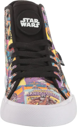 Miniatura 2 de DC X Star Wars The Mandalorian - Tenis de patinaje para hombre, Negro Multi (Manual Hi)
