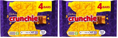 Miniatura 7 de Cadbury Crunchie (4 x 26.1g barras de chocolate) 104.4g Chocolate del Reino Unido / Chocolate británico