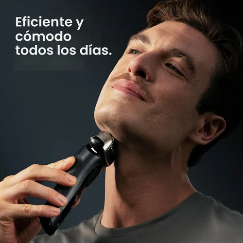 Miniatura 4 de Braun Series 8 8560cc Maquinilla de afeitar eléctrica para hombre, 4+1 elementos de afeitado y recortador de precisión para cabello largo, centro
