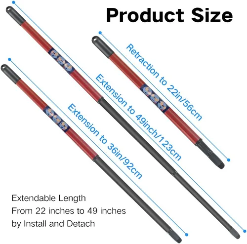 Miniatura 2 de Accesorios de repuesto compatibles con O-ceda 1 sistema de tanque Spin Mop 1 Mango 1 Base