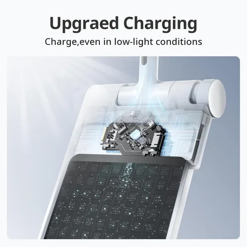 Miniatura 3 de SwitchBot Cargador de panel solar para cortina 3 - Mejora de rendimiento, fácil de usar, admite carga con poca luz, panel solar inteligente