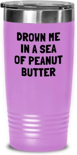Miniatura 4 de Divertido vaso de mantequilla de maní, regalo para amantes de la mantequilla de maní, regalo para los fanáticos de la mantequilla de maní, ahogada