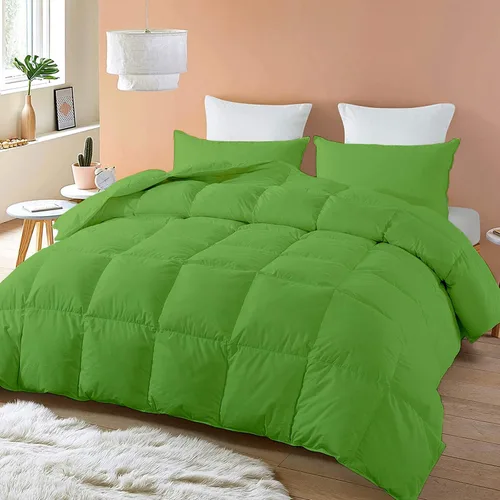Miniatura 27 de SLEEP-NEST Edredón Queen de gran tamaño de 98 x 98 pulgadas, relleno de edredón alternativo de plumón de lujo para todas las estaciones, juego de 3