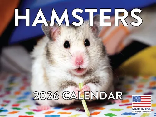 Miniatura 6 de Calendario alpaca 2026, calendario mensual de pared de 12 meses Hecho en Estados Unidos.