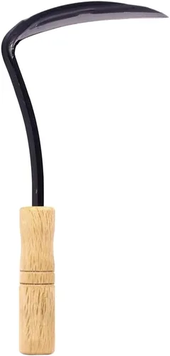 Miniatura 2 de Zenport Hoz J6040 revestida de la hoz de la luna, acero de carbono forjado