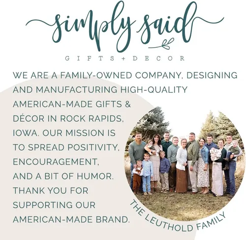 Miniatura 7 de Simply Said, INC Letrero Pequeño de Amistad con texto en inglés "A Friend Is God's Way of Proving He Doesn't Want Us to Walk Alone", placa de madera