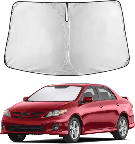 Miniatura 204 de EcoNour Parasol para parabrisas compatible con Hyundai Tucson 2016-2019 2020 2021, visera solar para parabrisas delantero y ventana, bloqueador