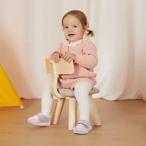 Miniatura 2 de BMCiTYBM Zapatos para bebé niño y niña, suaves, antideslizantes, ligeros, para caminar por el primer paso de 6, 9, 12, 18, 24 meses