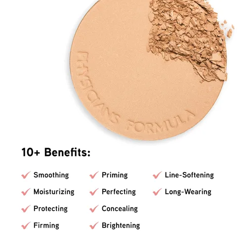 Miniatura 4 de Physicians Formula Super BB Crema Bálsamo de Belleza Todo en Uno en Polvo Luz/Media Probado por Dermatólogos, Probado Clínicamente