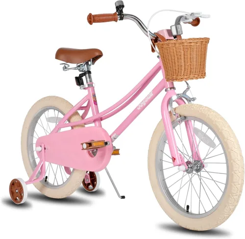 Miniatura 11 de JOYSTAR Fantasy Girls Bike for 2-12 Years Old Toddlers and Kids, 12" 14" 16" 18“ 20" Retro Style Kids Bike with Training Wheels