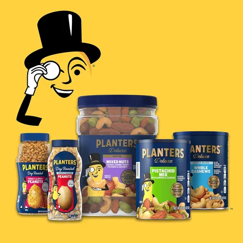 Miniatura 6 de PLANTERS Deluxe - Anacardos ligeramente salados, bocadillos para fiestas, proteína a base de plantas, refrigerio rápido para adultos, refrigerio