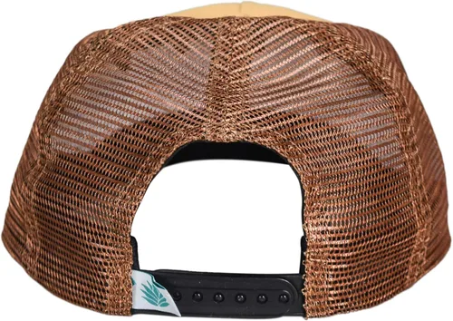 Miniatura 4 de Sendero Provisions SPCH121F26B00 Provisions Daggum Retro Pop-Up Sombrero de malla Snapback (Sólo sombrero) Amarillo, Talla única, Amarillo