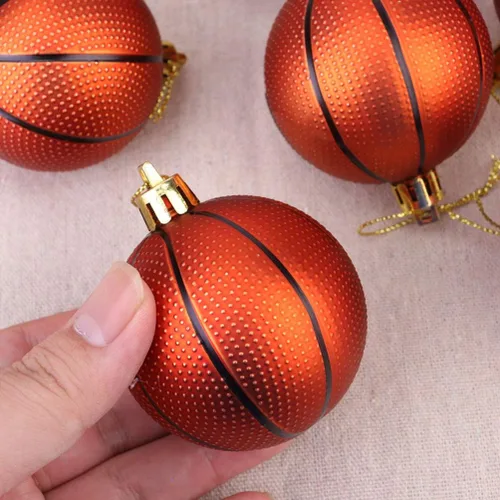 Miniatura 6 de 12 piezas de suministros de fiesta de fútbol pelota de fútbol rugby adornos colgantes decoraciones de bolas temáticas de deportes decoraciones