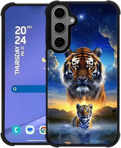 Miniatura 626 de CARLOCA Funda compatible con Samsung Galaxy S22 Ultra, diseño gráfico de Star Howling Wolfs Samsung Galaxy S22 Ultra, diseño gráfico, a prueba