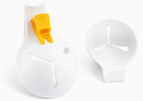Separador de clara de huevo y yema, separador de huevos blancos para hornear y cocinar, herramienta separadora de yema de huevo fácil de usar para