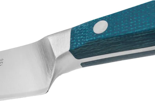 Miniatura 5 de Arcos Cuchillo de chef forjado de acero inoxidable tamaño 6 pulgadas. Mango profesional de micarta y borde especial de seda y hoja plateada 5.906