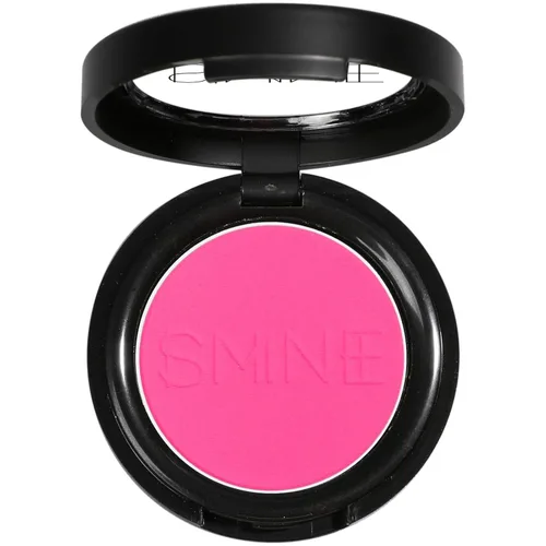 ISMINE - Sombra de ojos en polvo rosa mate, alta pigmentación, larga duración, color intenso, la mejor sombra de ojos rosa Rosa fuerte