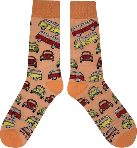 Miniatura 2 de Calcetines Frenzy VW, Naranja, 9-11