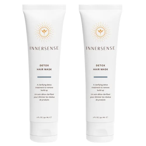 INNERSENSE Organic Beauty - Mascarilla capilar desintoxicante natural | Desintoxicante, nutritiva, hidratante | Sin crueldad animal y cuidado del