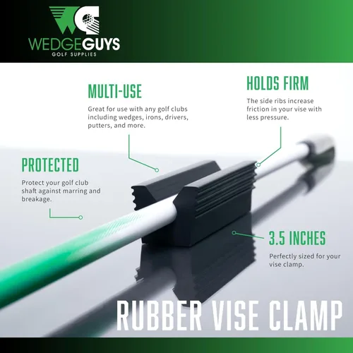 Miniatura 4 de Wedge Guys GLP Velvet Grips de Golf Paquete de 13 con Kit de Grip Deluxe Rendimiento para Todo Clima con Tracción de Nivel Tour en Blanco/Negro
