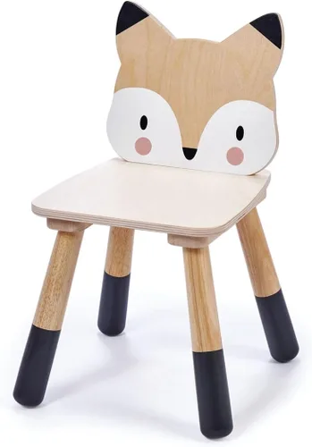 Tender Leaf Toys - Colecciones de Mesa y Sillas del Bosque - Adorable Mesa y Sillas de Juego Artístico de Tamaño Infantil - Fabricado con Materiales