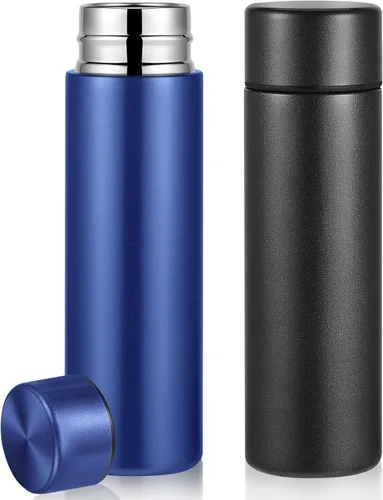 Miniatura 13 de Irenare Mini botella de agua de 5 onzas, mini botella de acero inoxidable aislada para botella de agua, bonita botella a prueba de fugas, mantiene