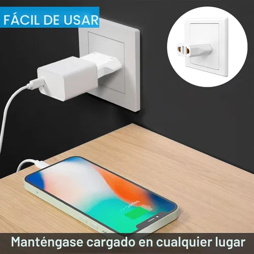 Miniatura 2 de Paquete de 4 adaptadores de enchufe europeo a estadounidense, convertidor de enchufe adaptador de 220 V a 110 V, adaptador de viaje europeo a Blanco