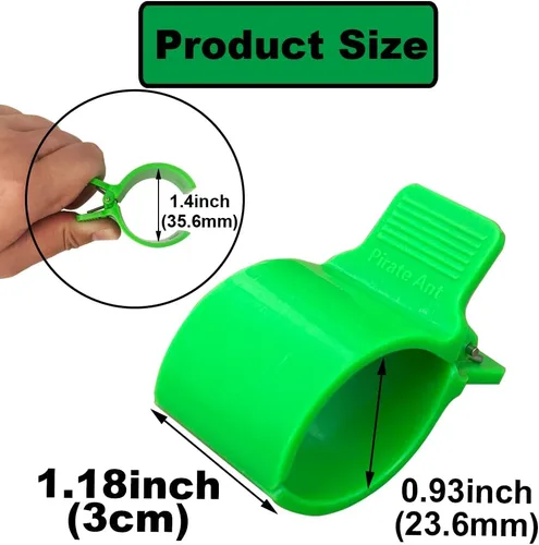 Miniatura 4 de Abrazaderas de invernadero para tubos de PVC de 3/4-1 pulg, aros de invernadero, marco de soporte, túnel de cultivo, soporte para plantas y estacas