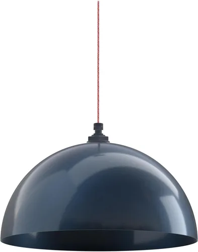 Miniatura 122 de Steel Lighting Co. Melrose - Lámpara colgante Montada en el techo Cúpula redonda de 18 pulgadas Estilo moderno contemporáneo de granja