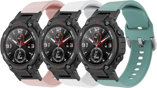 Miniatura 7 de Correas de repuesto para Amazfit T-Rex para mujeres y hombres, elegantes correas de repuesto de silicona deportiva, para Amazfit T-Rex A1918