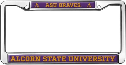 Miniatura 147 de Texas A&M University - Texarkana Mascot - Marco de metal estándar para placa de matrícula de tamaño completo