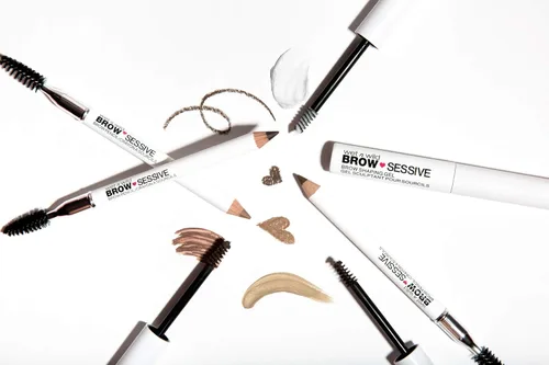 Miniatura 23 de wet n wild Brow-Sessive Brow Makeup Pencil Liner - Brocha de mezcla para maquillaje de cejas, precisa, punta fina, forma, define, rellenos, rubio