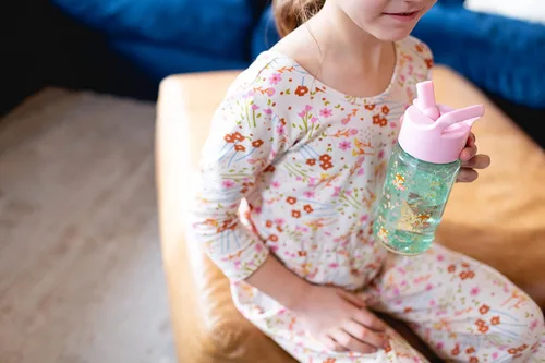 Miniatura 5 de Simple Modern Disney Princess - Botella de agua de plástico Tritan Summit para niños, taza sin BPA de 12 onzas con tapa cubierta con popote a prueba