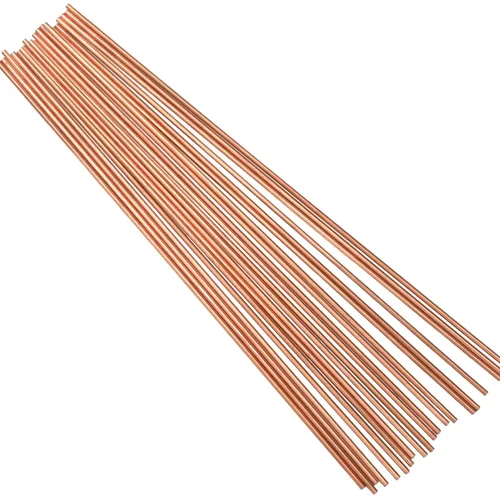 Therwen - 20 piezas de varilla redonda de cobre puro de 11.8 pulgadas de largo, varilla maciza de cobre desnudo para lathe para manualidades (0.12