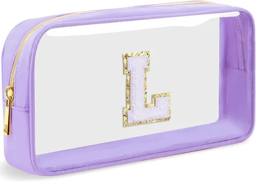 Miniatura 49 de Bolsa de Maquillaje Transparente Pequeña Bolsa de Cosméticos Bolsa de Viaje de Artículos de Aseo Bolsa Transparente con Cremallera Bolso Organizador