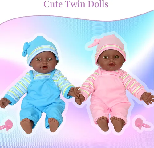 Miniatura 2 de The New York Doll Collection Muñecas gemelas (afroamericanas)