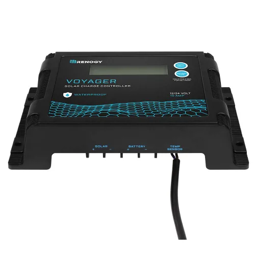 Miniatura 7 de Sensor de temperatura de batería Renogy para controladores de carga solar Renogy, 118×0.03×0.03 pulgadas, Compatible con controladores de carga