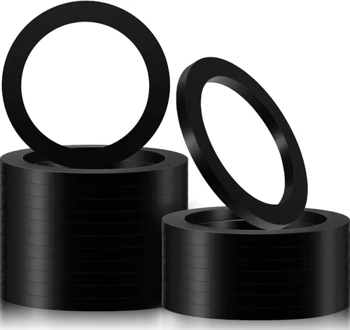 Paquete de 20 juntas Camlock de 3 pulgadas para acoplador hembra, ranura de leva, arandela de goma de repuesto, anillo de junta de goma negra,