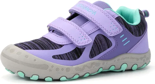Miniatura 23 de Mishansha Botas de Senderismo para Niños Pequeños Niñas Niños Zapatos de Senderismo Resistentes al Agua Anti-Colisión Antideslizantes Atléticas