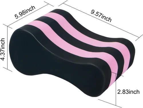Miniatura 2 de Flotador de natación, flotador de natación suave, flotador de EVA de 5 capas para piernas, ayuda para entrenamiento de piscina, soporte para piernas