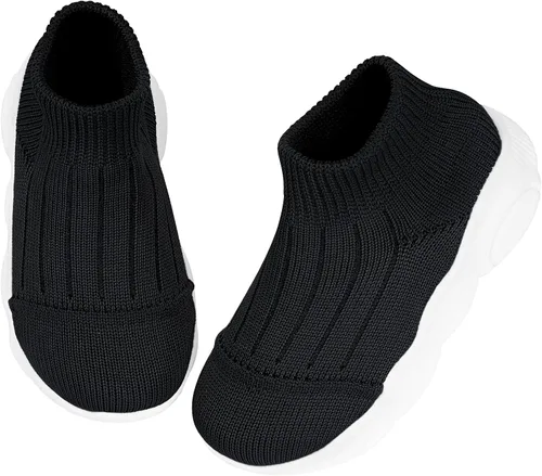 Miniatura 110 de Zapatos de bebé Pantuflas para niños pequeños, calcetines para niños y niñas, suela antideslizante