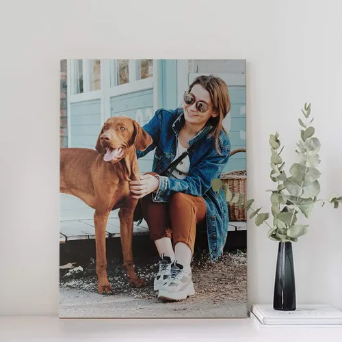 Miniatura 4 de Lona Premium gruesa para envolver – tu foto personalizable, none, 12" x 12" Sin marco