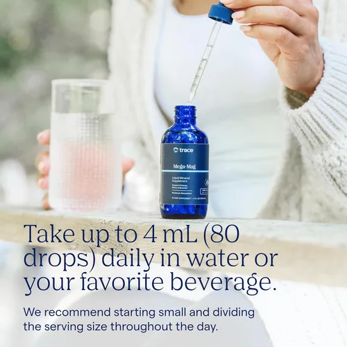 Miniatura 4 de Trace Minerals Mega-Mag - Suplemento de magnesio líquido para vitalidad y apoyo energético - Salud muscular, ósea y nerviosa - Gotas diarias