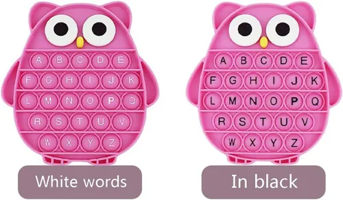 Miniatura 3 de Juguete sensorial de burbujas Push Pop, juguete de silicona para aliviar el estrés y reventar burbujas, herramientas educativas de aprendizaje