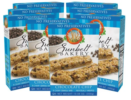 Miniatura 26 de Sunbelt Bakery Barras de granola masticables dulces y saladas de almendras, barras de 50-1.0 onzas (5 cajas)