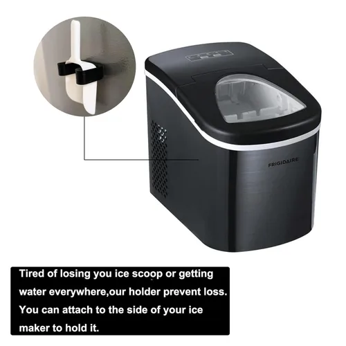 Miniatura 2 de PIAOLGYI Soporte para cuchara de hielo para máquina de hielo Frigidaire - Accesorio de cuchara compatible con EFIC117-SS 26 libras - Negro