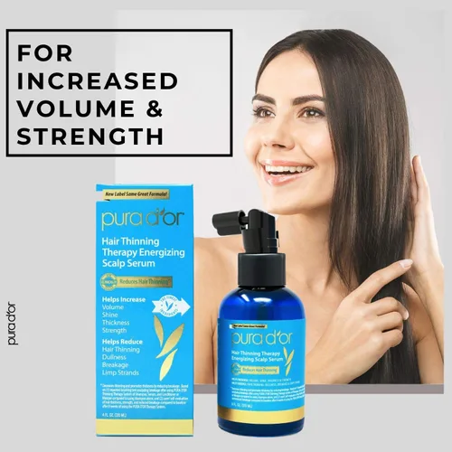 Miniatura 6 de PURA D'OR Champú y acondicionador curativo para terapia del cuero cabelludo para cabello seco y nutre con terapia de árbol de té y cuero cabelludo