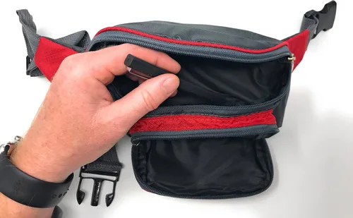 Miniatura 3 de Paquete de 5 bolsas de lujo a granel de colores, riñoneras para la cintura o bolsas de pecho cruzado, bolsa perfecta para el día de la cadera